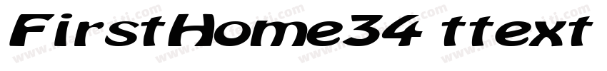 FirstHome34 ttext Re字体转换